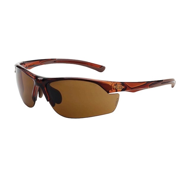 SFTY GLS, AR3, BROWN FR, SUPER BROWN LEN 7" x3" x2"